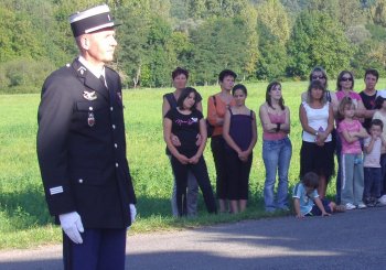 Le capitaine Calm&eacute;jane avait pris ses fonctions de commandant de  la compagnie de gendarmerie de  Saint-Girons en septembre.  Photo DDM, archives.