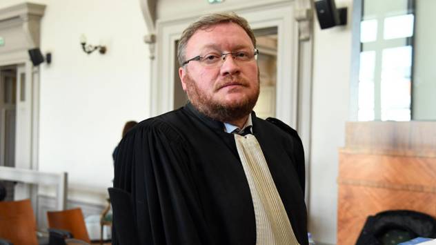 Me Fr&eacute;d&eacute;ric Daems aux assises de Saint-Omer, en 2018. Il exerce le m&eacute;tier d'avocat &agrave; B&eacute;thune depuis 2004. Photo Archives Guy Drollet