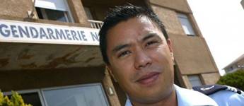 Fr&eacute;jus (Var), le 13 ao&ucirc;t 2007. Fran&ccedil;ois Levan est notamment soup&ccedil;onn&eacute; d'avoir simul&eacute; la destruction de stocks de cannabis pour ensuite les revendre.